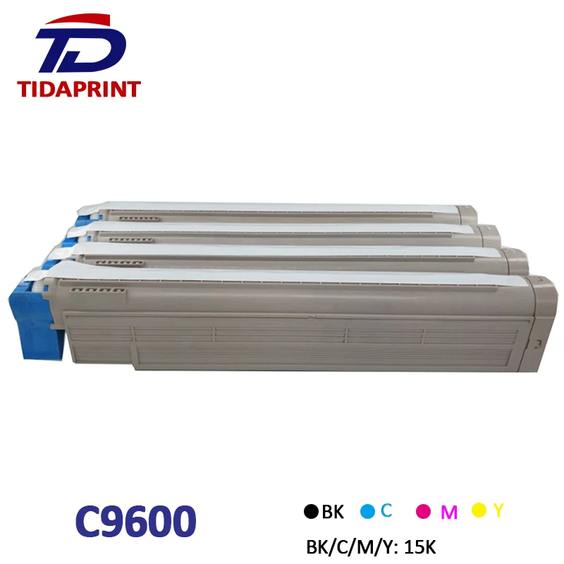

TIDAPRINT Remanufactured toner Cartridge oki 9600 for C9600 C9800 Color Printer 15000 pages