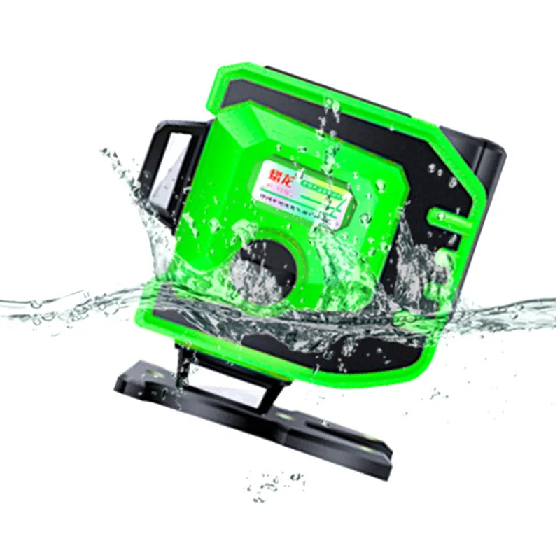12 Line 3D laser level 360 Vertical And Horizontal Laser Level Self-leveling Cross Line 3D Green Laser Level HR