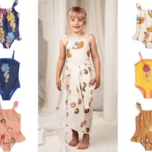 Комбинезон бикини Nova/Одежда для маленьких девочек; комбинезоны для девочек; детские комбинезоны для девочек детский комбинезон для девочек на подтяжках комбинезон купальный костюм