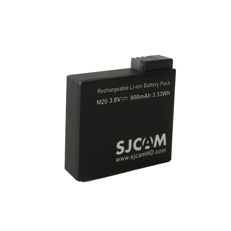 2PCS SJCAM M20 Batteries + Dual battery Charger For SJ CAM M20 sports Action Camera Accessories Original SJCAM brand battery