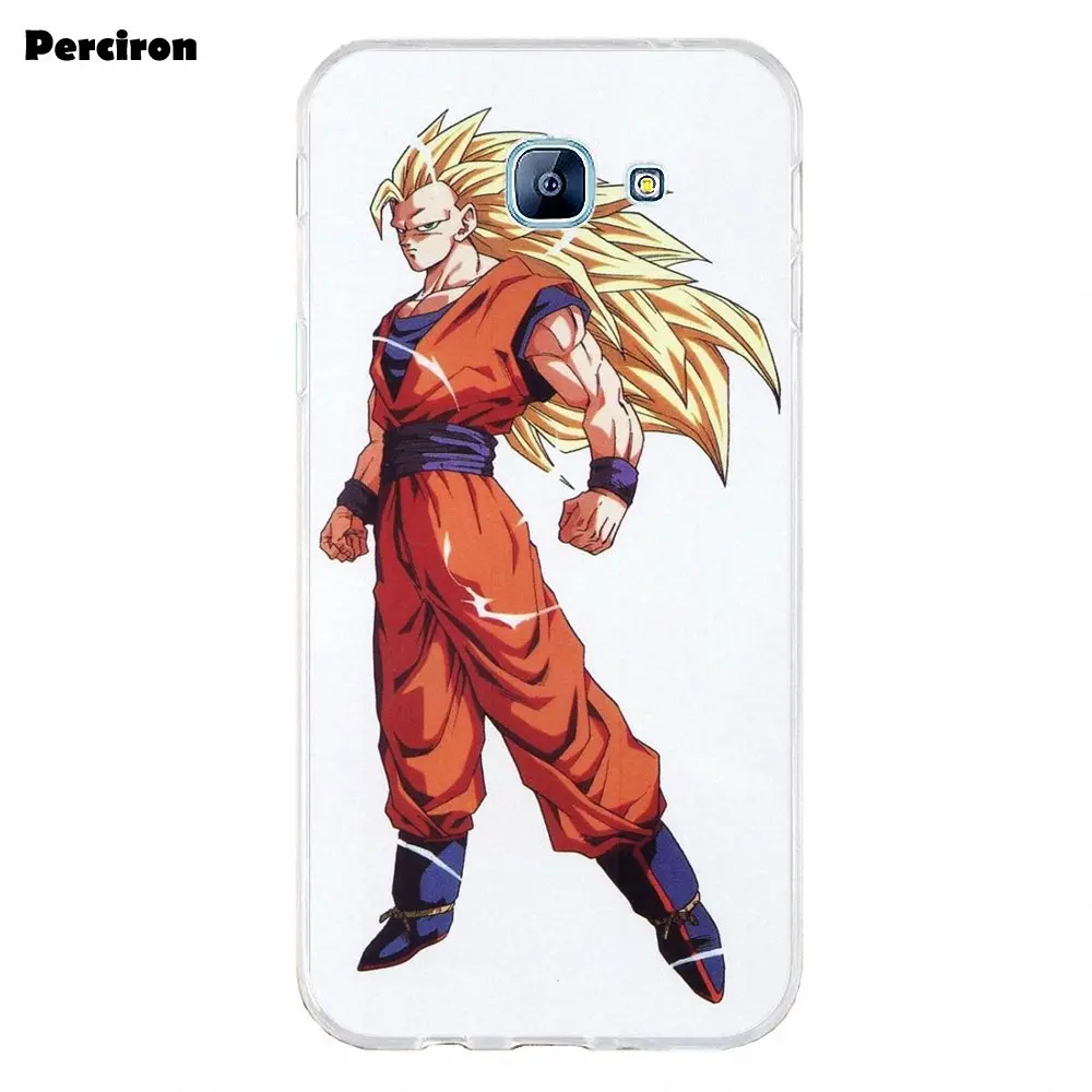 Perciron для Samsung Galaxy A3 A5 A7 J1 J2 J3 J5 J7 2015 2016 2017 мягкий милый чехол уникальный Dragon Ball Z Son