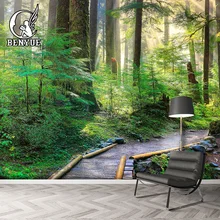 Современные фото обои для стен 3 d размер на заказ лес Настенная роспись Гостиная Украшение обои 3d настенные фрески