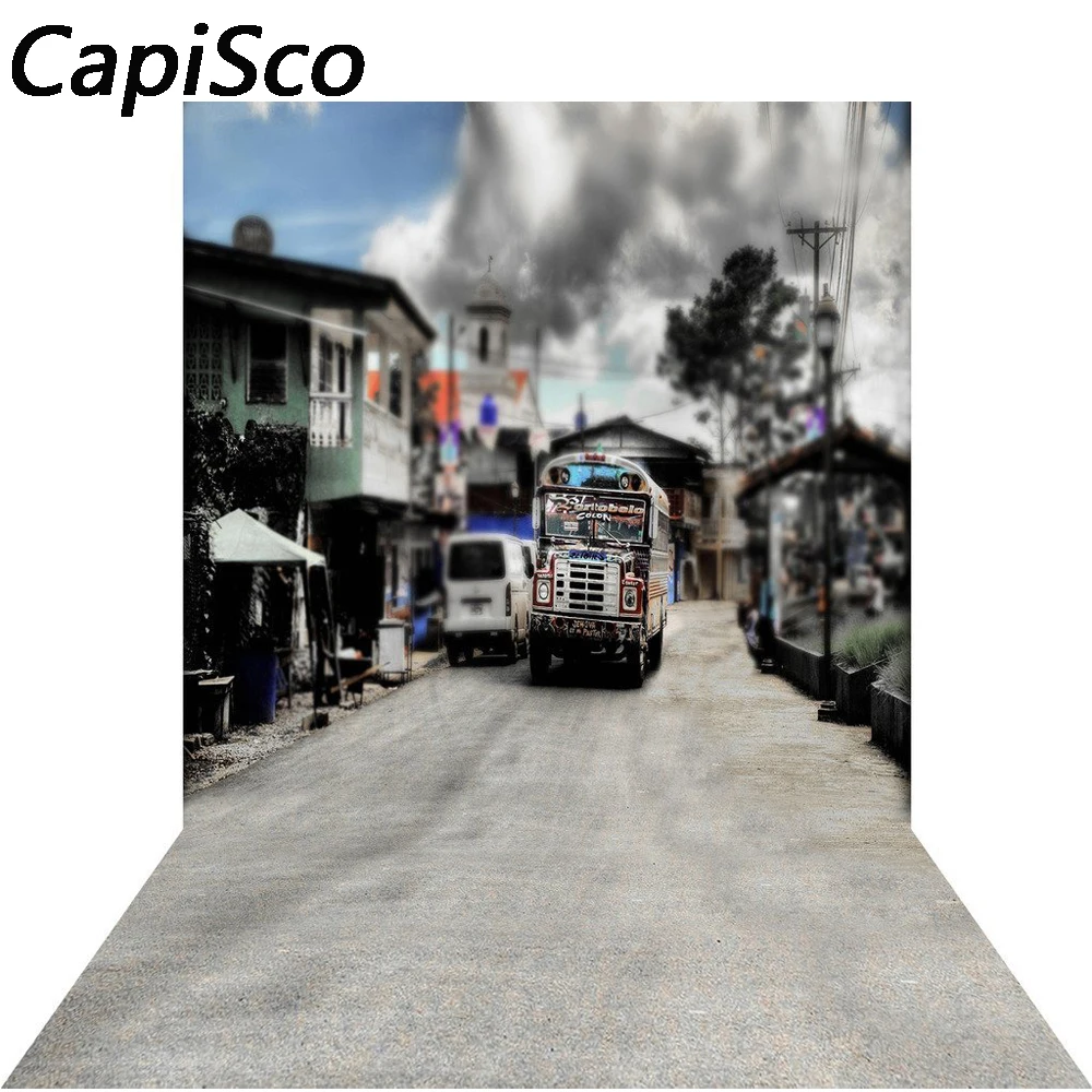 

Высококачественные фоны для фотосъемки с изображением старого дома грузовика, индивидуальные фоны для фотосъемки для фотостудии