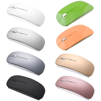 

CENTECHIA 2018 New Arrival 2.4Ghz + Bluetooth 4.0 Dual Mode Wireless Mouse 1600 DPI Ultra-thin Ergonomic Portable Optical Mice