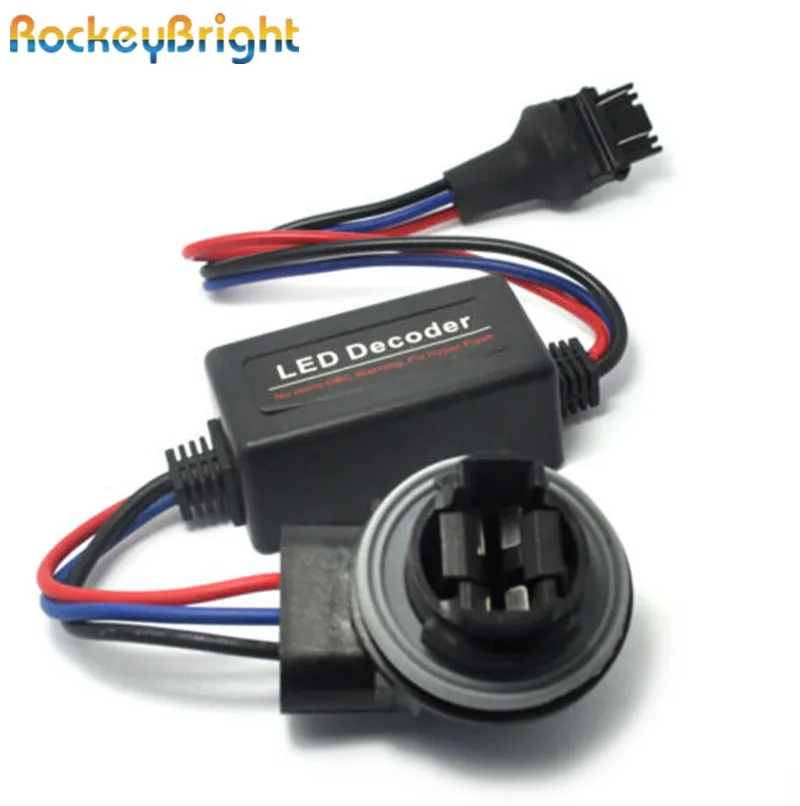 Rockeybright 2*1157 1156 3156 3157 ошибок резистор светодиодный сигнальный подавитель 1157 bay15d BA15S 1156 T25 3156 3157 об ошибке декодера