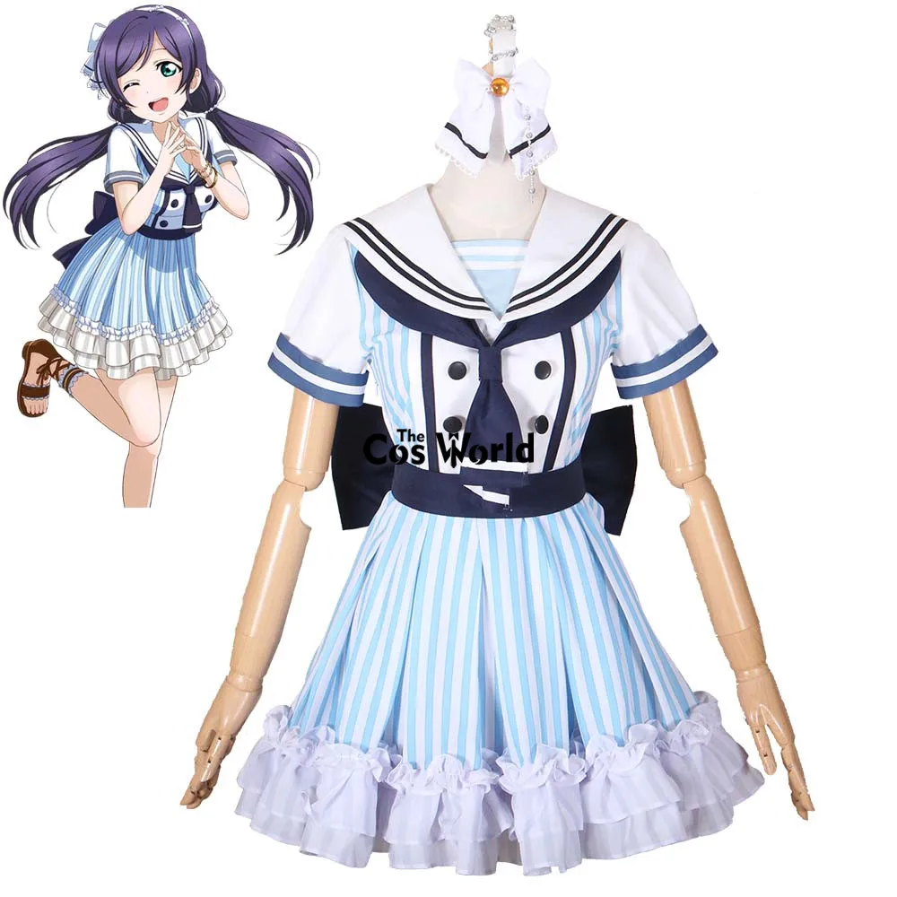 Love Live School Idol Project Nozomi Tojo морской пиратский костюм моряка платье школьная форма