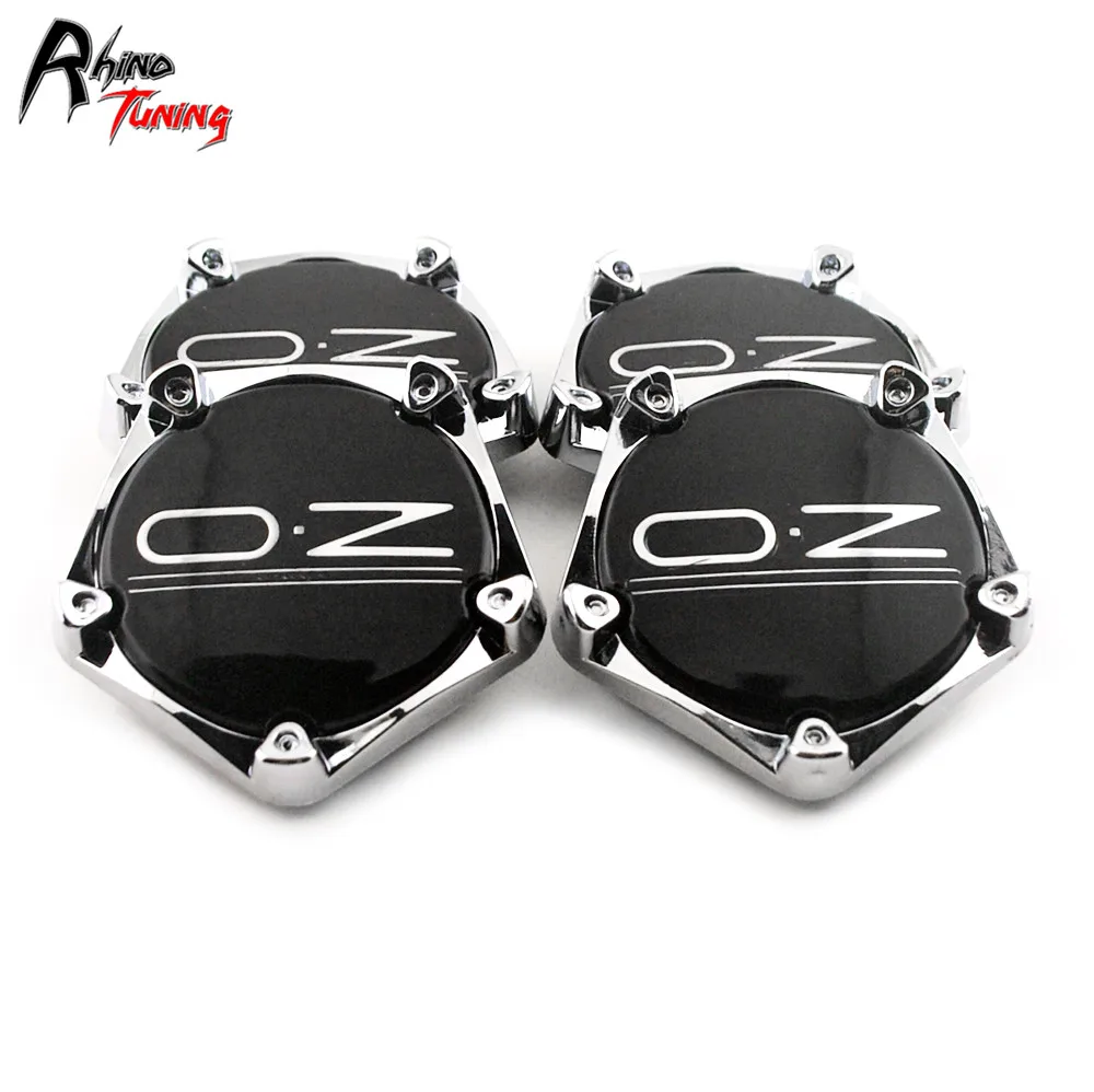 4pcs 67mm 52mm OZ Racing M643 Emblem Wheel Center Caps For OZ