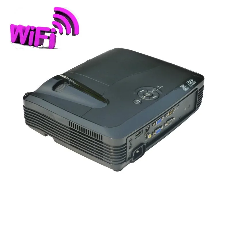 Short throw projector 3D Dlp 1080P projectors high Brightness 7000 lumens HDMI VGA for Home