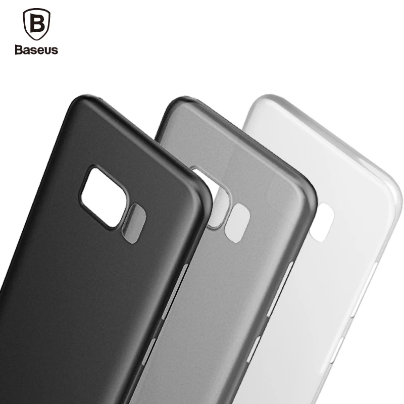 

BASEUS Brand 0.4mm Slim & Light PP Back Case For Samsung Galaxy S9 Plus / S9 / Note 8 / S9+ Yellowing-Resistant Phone Cases
