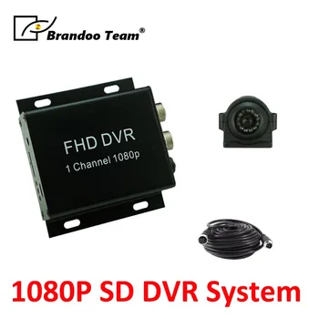 

Free shiping 1CH car vehicle recorder taxi DVR camera kit
