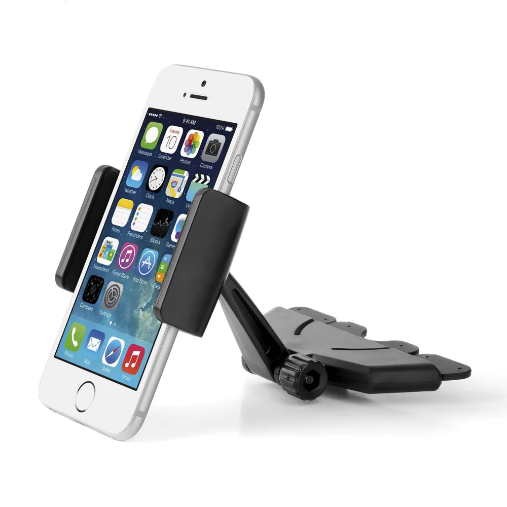 

60PC Universal Phone Stand CD Slot Car phone Holder For iPhone XS MAX XR 8 Xiaomi mi6 Redmi 4x Cd Smartphone Mount rotatable