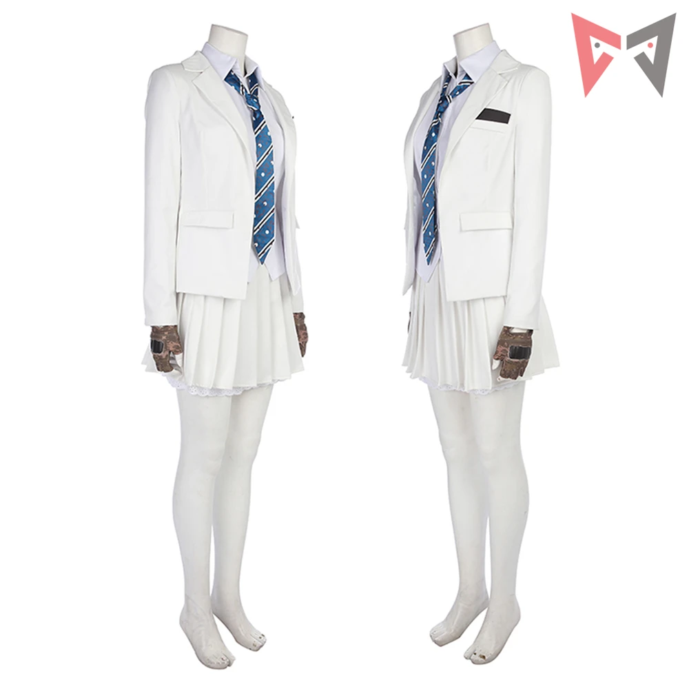  new game PUBG Cosplay Costume PLAYERUNKNOWN'S BATTLEGROUNDS Short skirt campus suit Leisure Style F