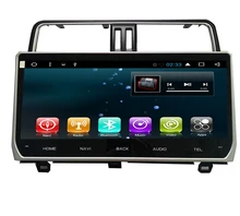 10,1 «Quad core 1024*600 HD экран Android 6,0 Автомобильный gps радионавигационное для Toyota Prado 2018 с 4 г/Wi-Fi, DVR БД 1080 P