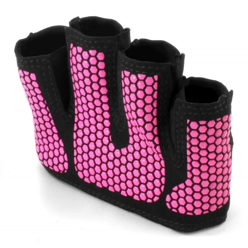 1 Pair تنفس قفازات تمرين ل عبر التدريب صالح الرياضيين القابض أربعة قفازات لرفع الأثقال تعزيز مقبض من السيليكون النخيل 1 Pair تنفس قفازات تمرين ل عبر التدريب صالح الرياضيين القابض أربعة قفازات لرفع الأثقال تعزيز مقبض من السيليكون النخيل