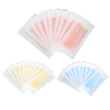 

10pcs Summer Professional Hair Removal Double Sided Cold Wax Strips Paper For Leg Body Skin Care
