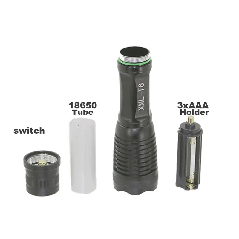 Sale Bicycle Light 2500 Lumen 5 Mode XM-L T6 LED E17 Flashlight Bike Light Front Torch Lamp Waterproof Lanterna + Bicycle Clip Mount 5
