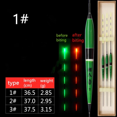 

Smart Fishing Led Light Float Night Luminous Fishing Floats Automatically Remind Electric Glowing Fishing Float Buoy Battery