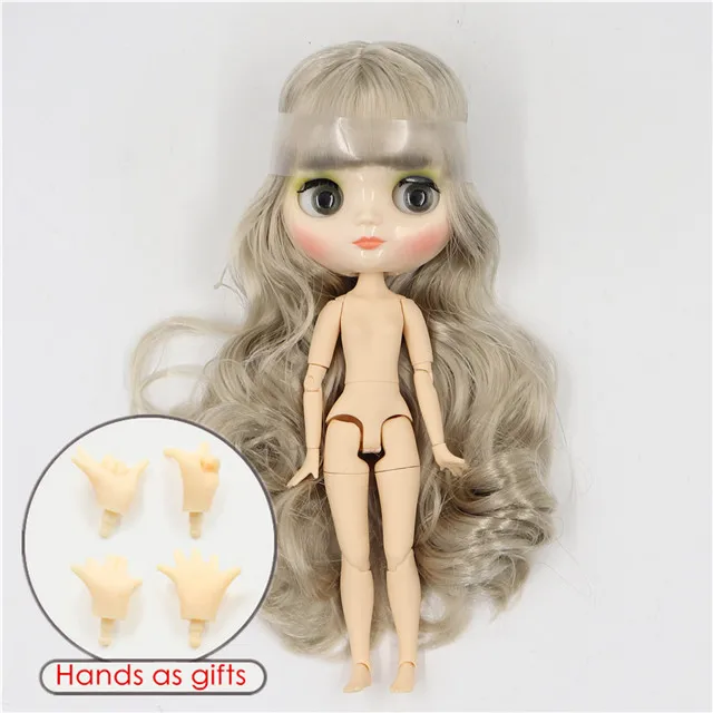 Фабрика blyth middie кукла 1/8 bjd 20 см блестящее лицо шарнирное тело милая игрушка подарок для девочки - Цвет: shiny face J