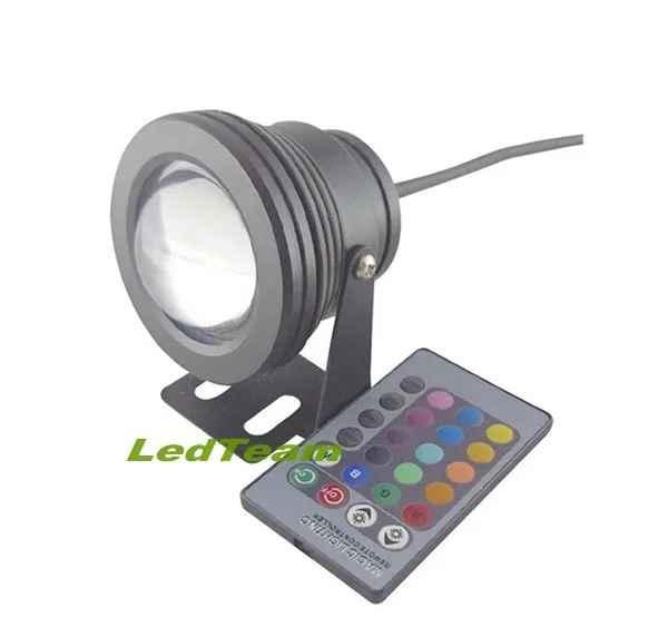 4 шт./лот RGB 10 Вт DC12V подводные светодиодные фонари для фонтанов Светодиодная лампа для бассейна лампы для пруда IP68 под водой Светодиодный свет EC и по ограничению на использование опасных материалов в производстве