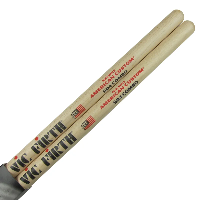 Vic Firth Американский Заказ SD4 комбинированные голени, 1/пара, бочка, кончик. Легкий и быстрый для джазовой четверки или камерной музыки