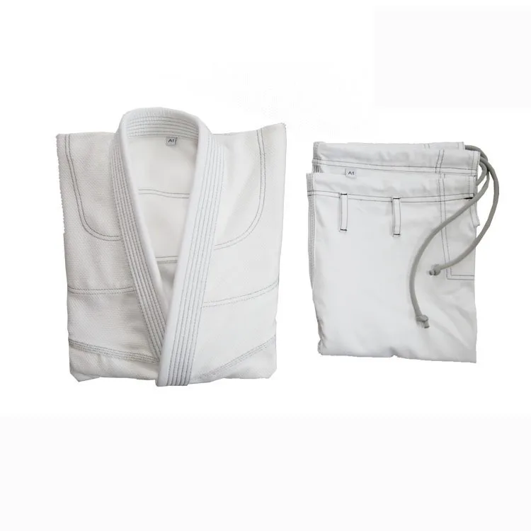 

Martial arts clothing white cotton judo Brazilian jujutsu clothing BJJ GI KIMONOS
