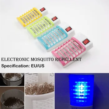 

1pcs Mosquito Killer Lamps LED Socket Electric Mosquito Fly Bug Insect Trap Killer Night Lamp Lights EU US