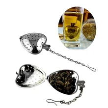 3 шт./компл. в форме сердца фильтр Чай шары Нержавеющая сталь Чай фильтры косой Чай Stick Трубки Чай заварки круче