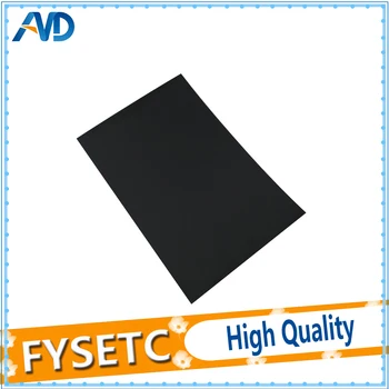 

2 pcs*CraftBot XL 3D Printer Build Surface 300 x 200 mm Black Color 8x12 Inch Stick Heated Printing Bed Tape For Prusa i3