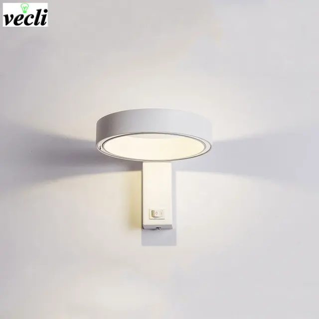 Modern Simplicity Led Wall Lamps Bedroom Bedside Lamp Reading Aisle Modern Simplicity Led Wall Lamps Bedroom Bedside Lamp Reading Aisle Sconce Corridor Light Direction Adjule Ac 90 260v