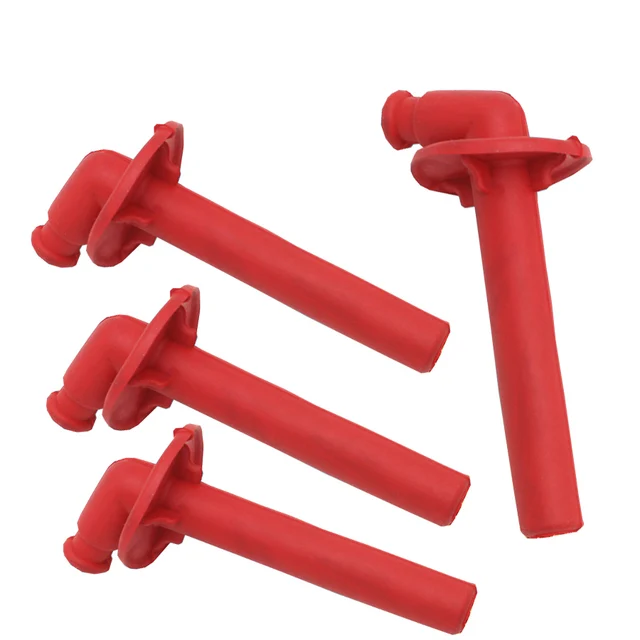 初売りセール 4PCS Refit Motorbike Cap Plug Spark Motorcycle Rubber Electrical&Batteries