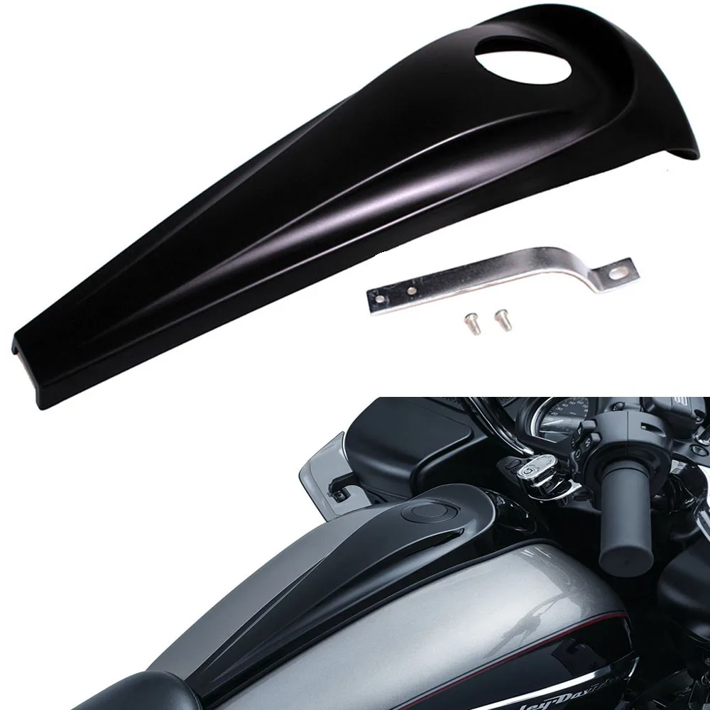 Matte Black Accessories Decorative Fuel Tank Cover/Lock Cover For