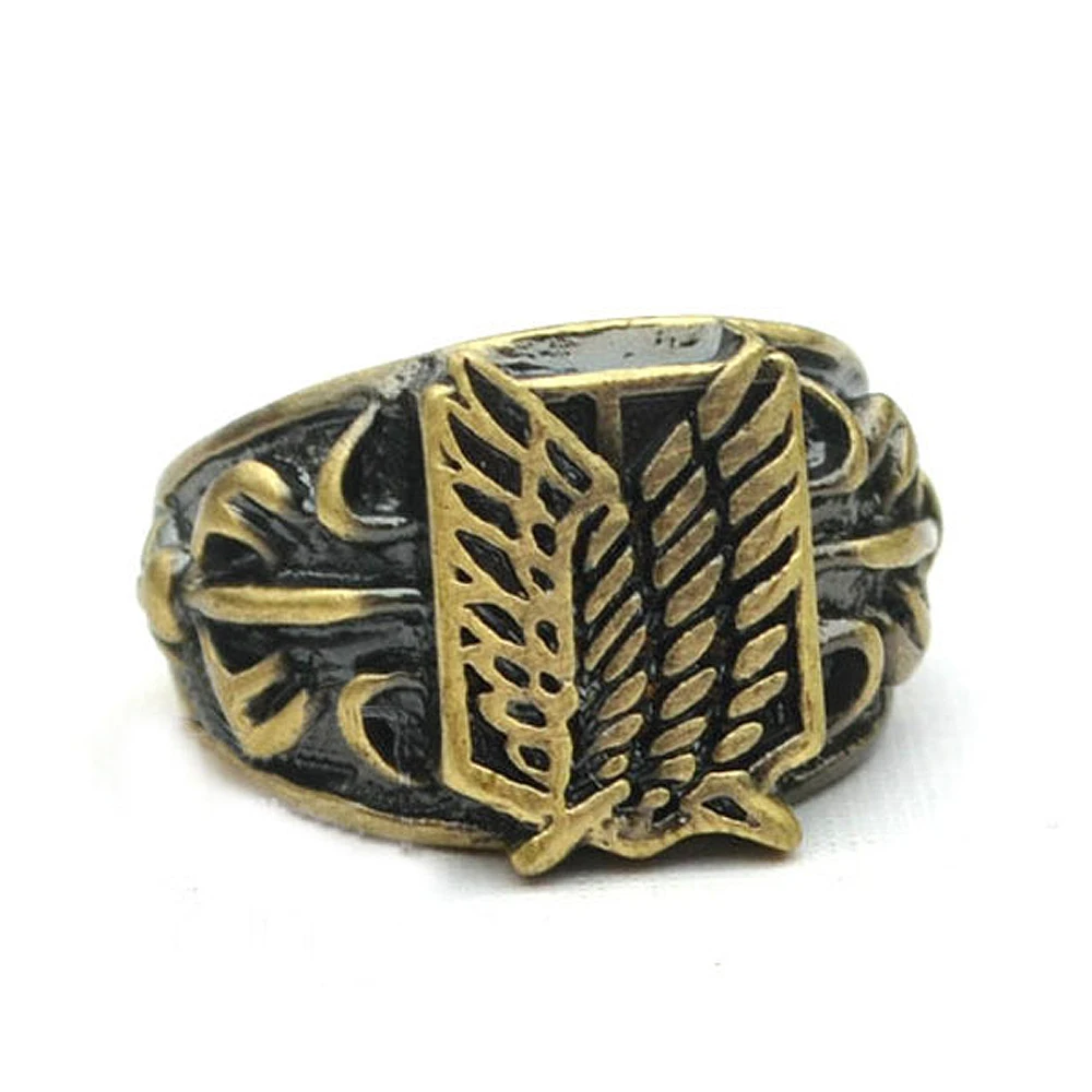vintage engraved ring aot