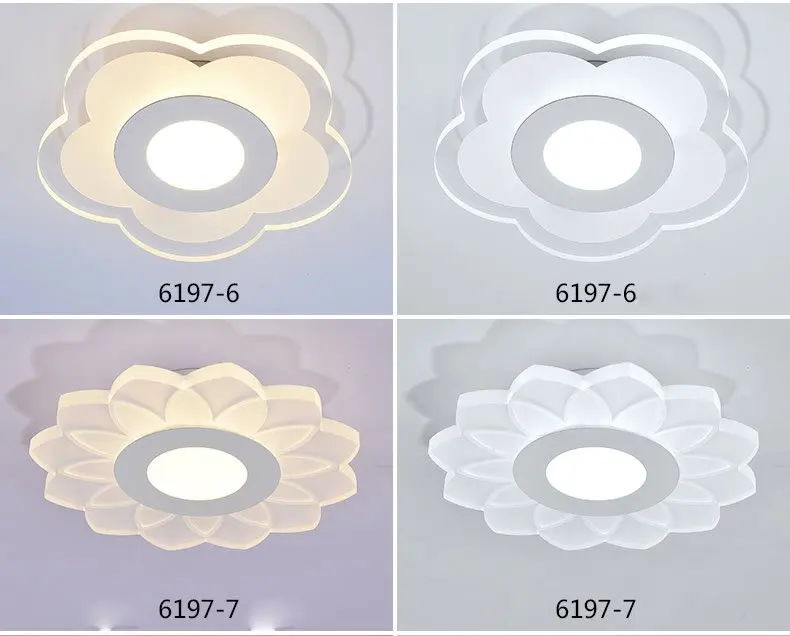 Современный 12 Вт светодиодный коридор потолочный светильник чистый белый/теплый белый прихожей потолочный светильник акрил Панель балкон потолок Освещение светильники