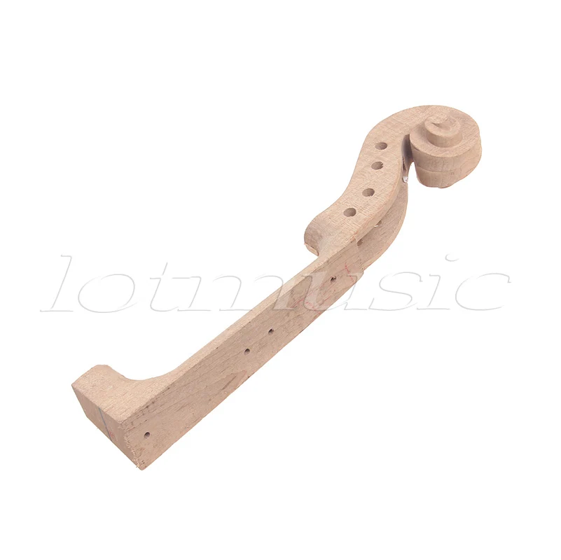 5 комплектов 4/4 Кленовая скрипка воротник ручная резная Шейная детали|violin parts|neck