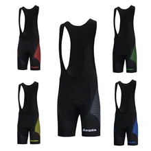 Aogda 5 цветов Велоспорт нагрудник шорты для мужчин Salopette Ciclismo наружная одежда велосипед Велоспорт 3D мягкий Езда нагрудник шорты