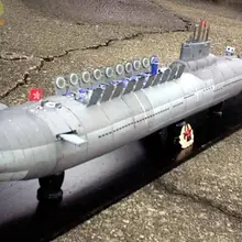 Красный Октябрь Атомная подводная лодка Военная Модель 3D бумажная модель DIY Ручная работа бумажная модель игрушки