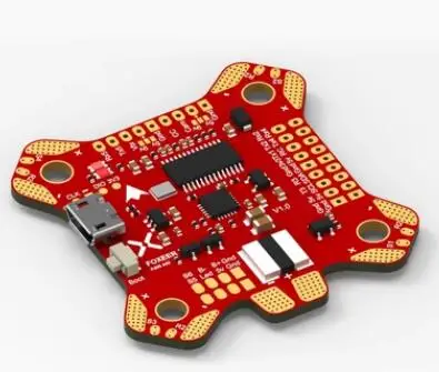 

100pcs Foxeer F405 F4 AIO Flight Controller 3-6S with Betaflight OSD/5C 2A BEC for FPV Drone Freestyle Quadcopter kit