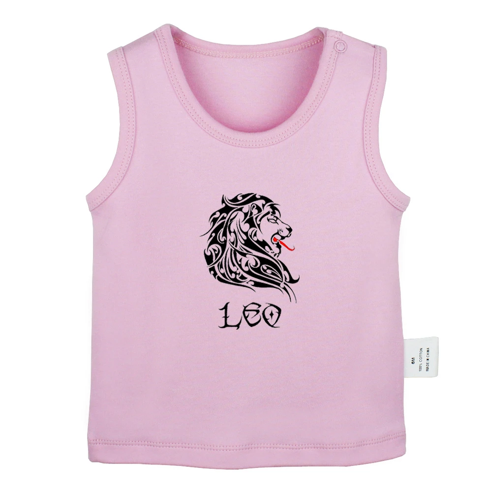 Leo Balance Verseau Scorpion Taureau Tribal Tatouage Design J Ai Votre Dos Blanc Nouveau Ne Bebe Debardeur Hauts Enfant En Bas Age Gilet Sans Manches Aliexpress
