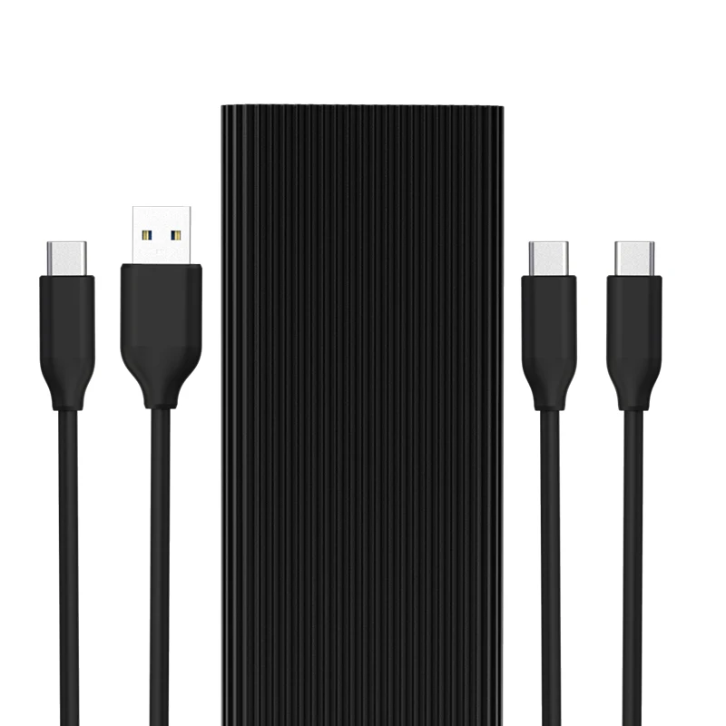 Neue usb3.1 typ-c ssd fall converter PCIE msata NVME festplatte gehäuse aluminium ssd gehäuse fall