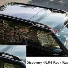 Дольше дизайн 2 шт. алюминия багажа Багажники rail подходит для Land Rover Discovery 4 LR4 2010 2011 2012 2013