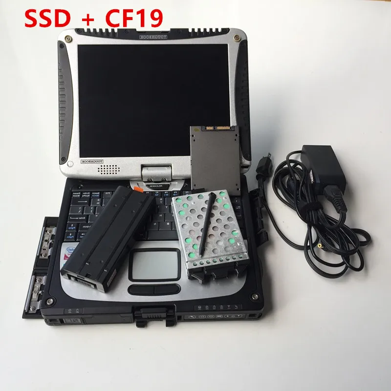 Последняя версия,09 V MB Star C4 SSD 480gb SD C4 диагностическое программное обеспечение работает с диагностикой ноутбука Для toughbook cf19 CF-19 4G - Цвет: sw ssd-cf19