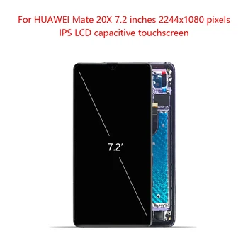 

Super AMOLED 7.2" LCD For HUAWEI Mate 20 X LCD Touch Screen Frame Digitizer For HUAWEi Mate20 X Display For HUAWEI Mate 2018