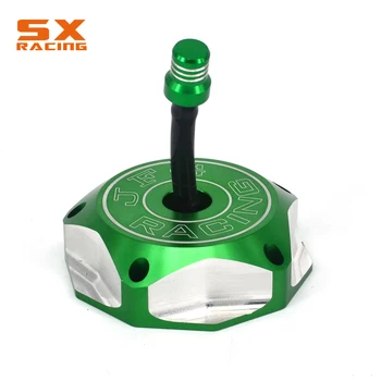 

Motorcycle Gas Cap Oil Cap Tank Fuel Cover For KAWASAKI KFX450R KLX450R KX250 KX250F KX450F KX85 KX100 KLX110L Dirt Bike