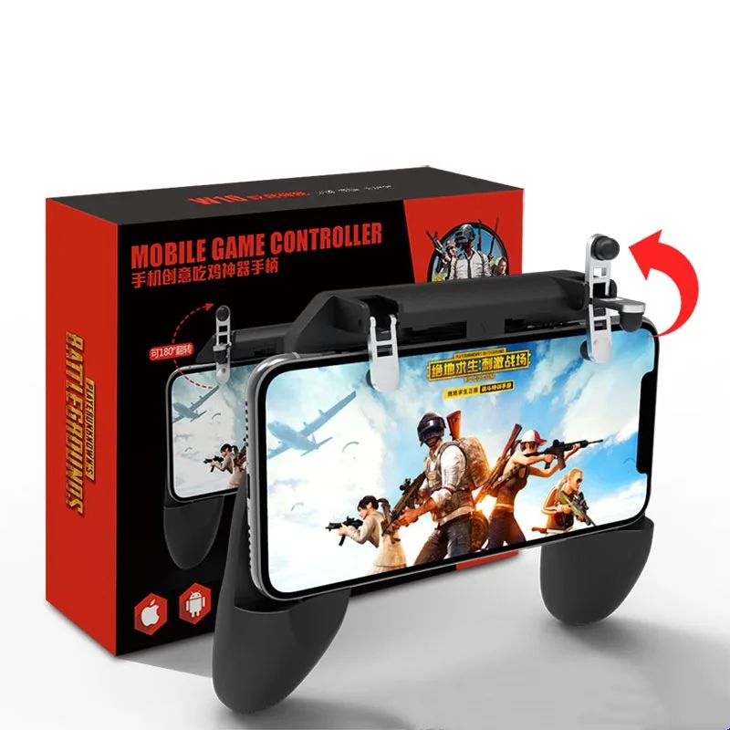  For PUBG mobile phone controller gamepad with real triggers and unconnected physical keys for 4.5~6