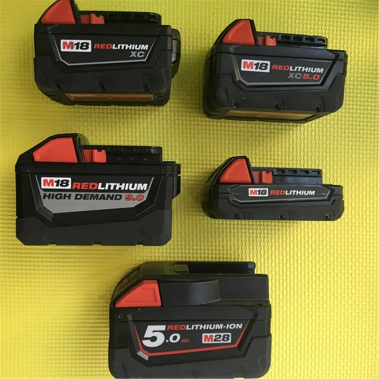 

Milwaukee Mickey 18V/28V 1.5/3.0/5.0/Ah imported new lithium ion batteries (used products)