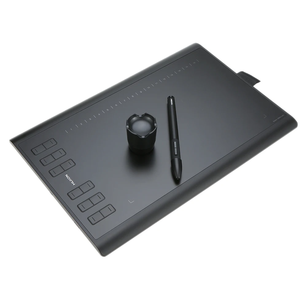 HUION 1060 плюс 1060 плюс 8192 уровней цифровой планшет графические планшеты доска для рисования ручка с цифровой пленкой