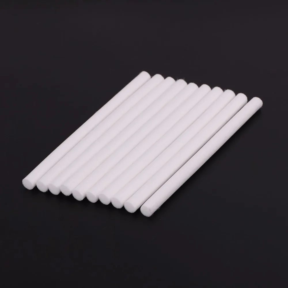 10Pcs Humidifiers Filters Cotton Swab For Air Aroma Diffuser Part 10mmx125mm New