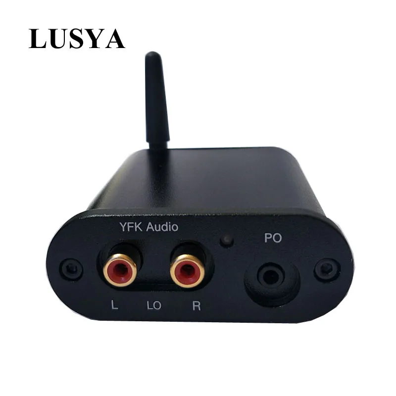 Lusya CSR8675 Bluetooth 5 0 audio Receiver decoding PCM5102A APTX HD DAC With Antenna case support
