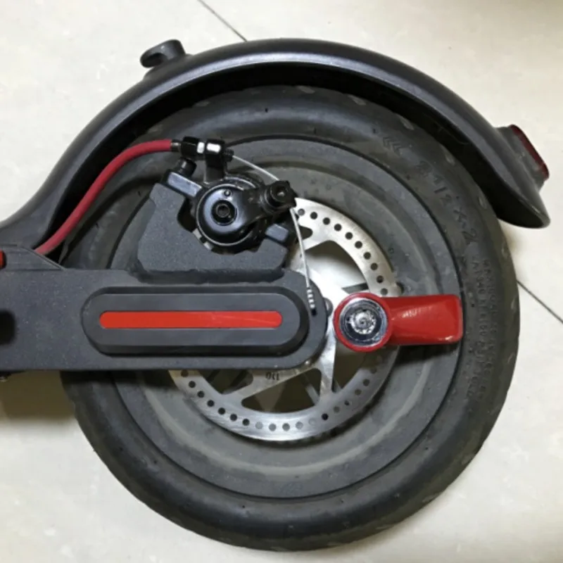 Противоугонные дисковые тормоза замок со стальной проволокой для Xiaomi Mijia M365 электрический скутер скейтборд блокировка колес дисковый тормоз Kickscooter