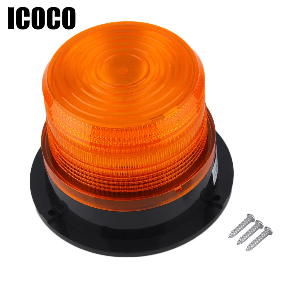 Buy ICOCO DC12V 1x Car LED Emergency Light Strobe Flashing Warning Lamp School
